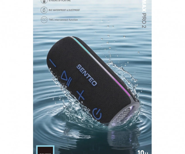 Колонка Bluetooth SENTEO Max Pro 2 (black)